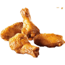 Alitas de pollo fritas